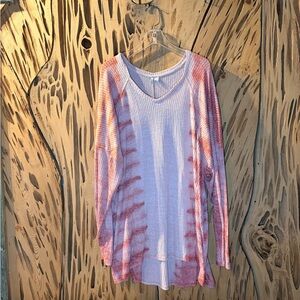 Cato pink boho tunic top. Size: 26/28w
